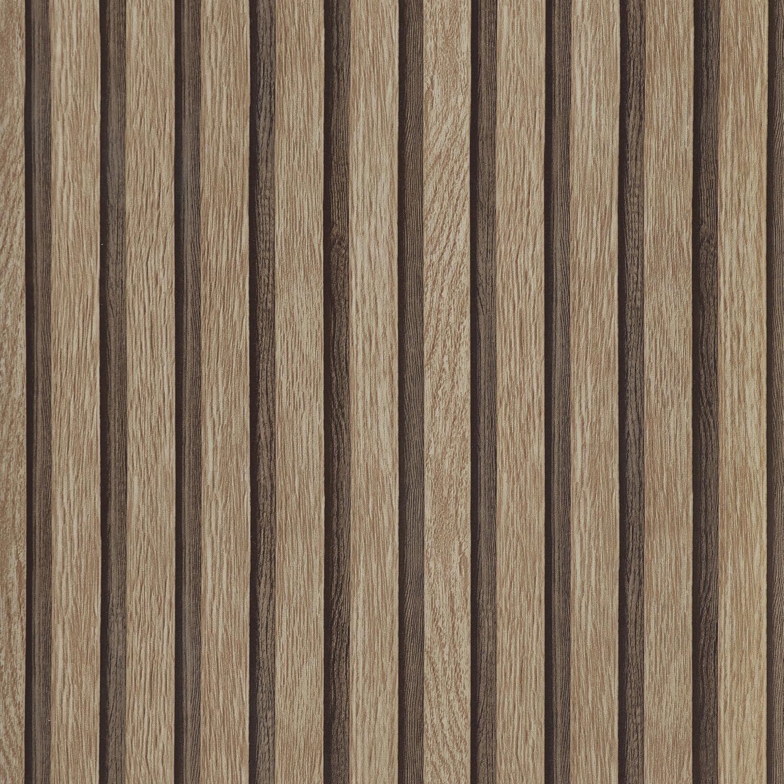 Photo 1 of Yun-aeon Natural Wood Peel and Stick Wallpaper Wood Slats - 17.3"x 120" Light Tan Self-Adhesive Waterproof Vinyl Removable Wall Paper for Wall Decor Bedroom