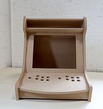 Create Cnc Retro Arcade Machine Cabinet Mdf Diy Kit Interlocking