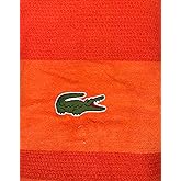 Lacoste Match Bath Towel, 100% Cotton, 600 GSM, 30"x52" (Orangeade)