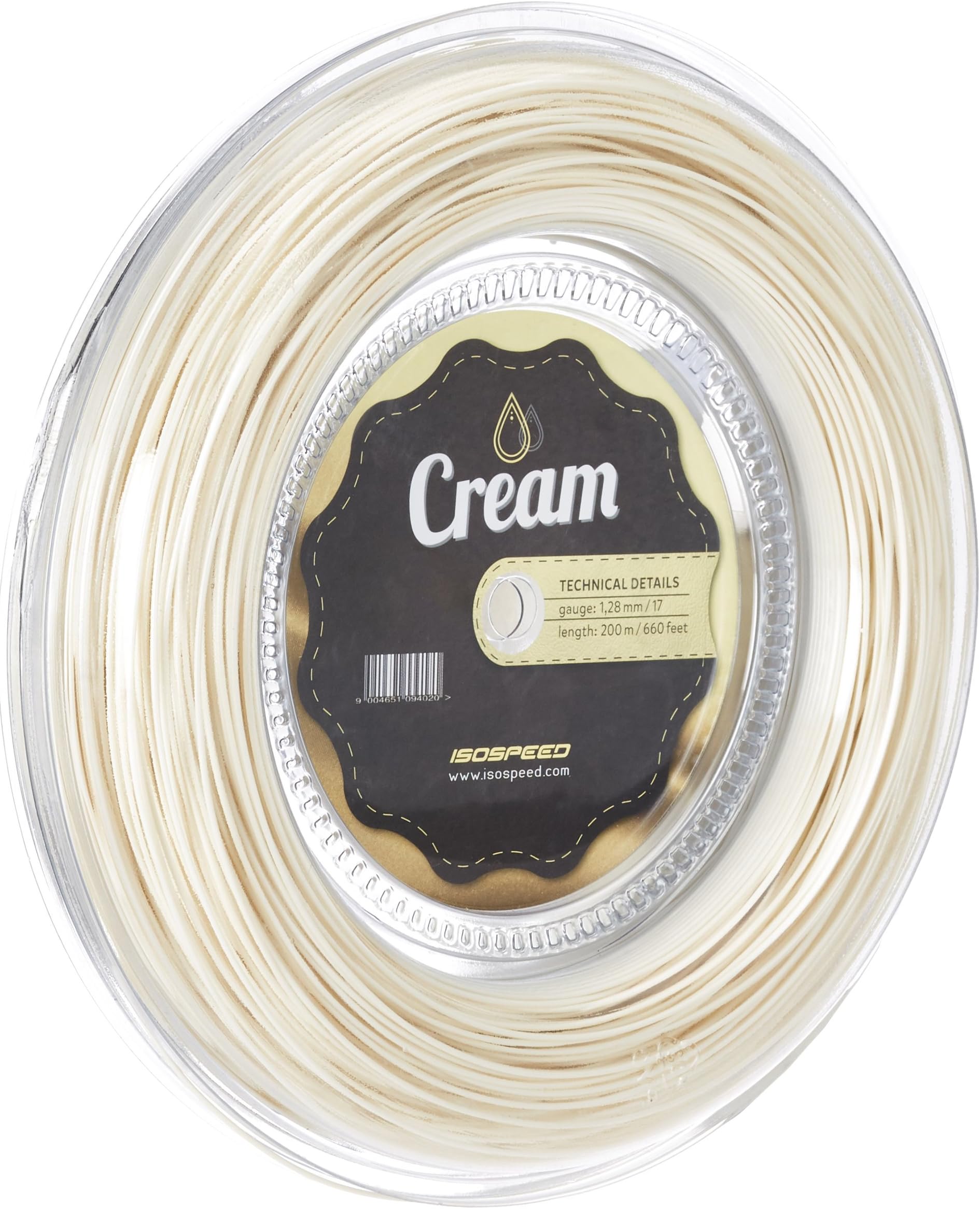 Iso Speed Isospeed Unisex's String Set-Cream, 1.28 mm/12 m