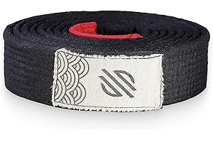 Sanabul Vintage Series BJJ Belt for Men & Women Brazilian Jiu Jitsu Belt for Jiu Jitsu Gi