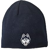 NCAA Connecticut Huskies Mens Edge Beanie Team Color, Connecticut Huskies Navy, One Size