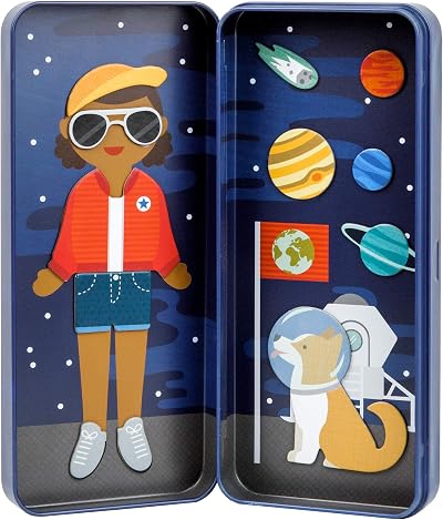 Petit Collage Magnetic Playset PTC271 Multicolor A6 Dress Up & Play for Girls