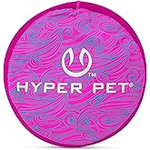 Hyper Pet Flippy Flopper 9" Flying Disc Soft Dog Toy, Floats in Water & Safe on Teeth, Pack of 1, Purple Swirl Design