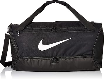 Amazon Co Jp ナイキ Nike ブラジリア ダッフル M Ba5955 010 ブラック ブラック Misc シューズ バッグ