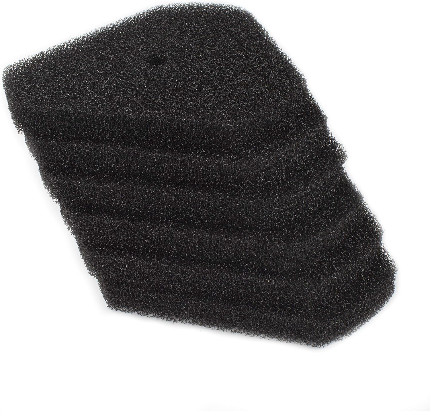 LTWHOME Replacement Foam Filter Fit for Oase SwimSkim 50 and CWS Pond Skimmer (Pack of 6), Black, Pack f 6
