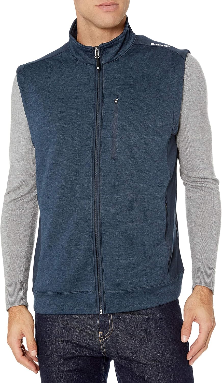 HITEC Mens Pederson Mesh Back Rib Active Outdoor Vest Sports