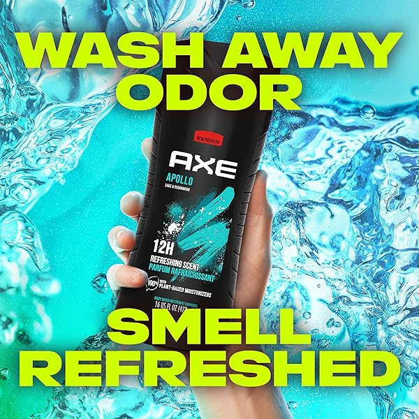 AXE APOLLO MEN’S BODY WASH 16 OZ
