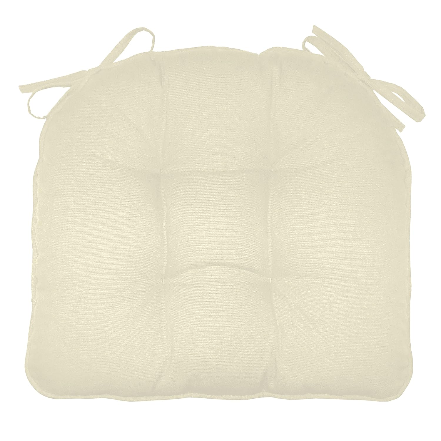 Products Welted Dining Chair Pad with Ties Solid