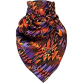 Austin Accent Cowboy Bandana 100% Silk Scarf Wild Rag 34 Inch Multiple Colors