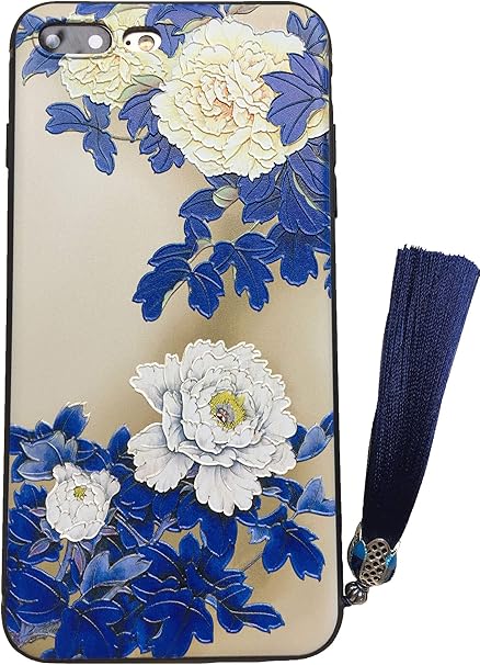 Amazon Co Jp Kolo 牡丹 Iphone 7plus 8plus 牡丹柄 花柄 中国風 スマホケース ベージュ Iphone7plus Iphone8plus 家電 カメラ