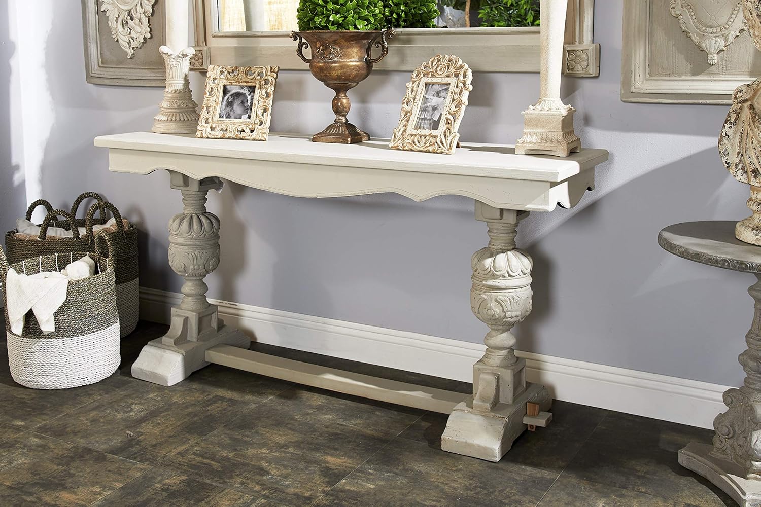 Deco 79 Console Table, Extra Large, White Furniture & Decor