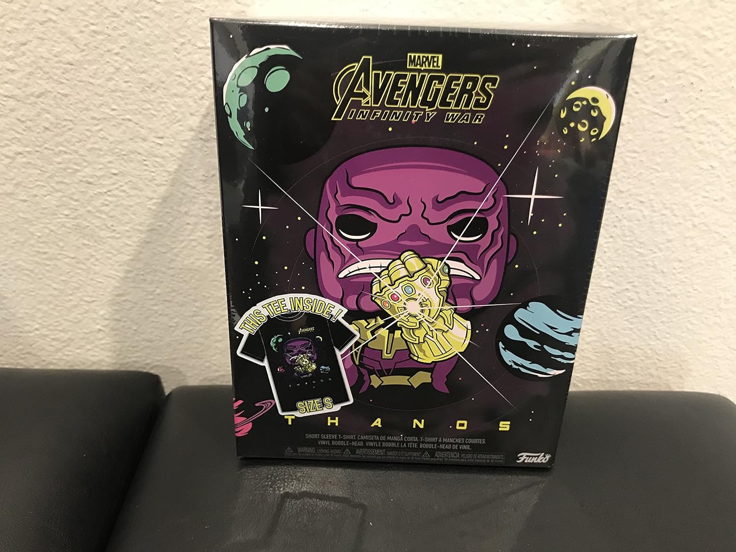 funko pop & tee collectors box marvel avengers endgame