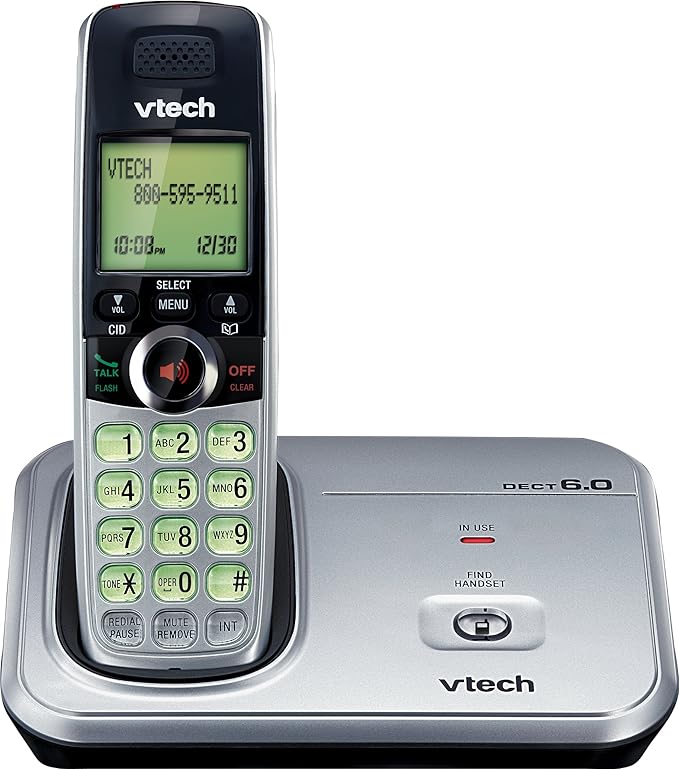 VTech CS6319 Single Handset Cordless Phone with Caller ID and Handset