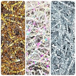 TANMWZK Crinkle Cut Paper Shred 2 LB for Gift