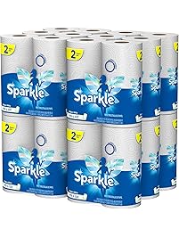 Sparkle Paper Towels, 24 Giant+ Rolls, Modern White, Pick-A-Size, 24 = 46 Regular Rolls