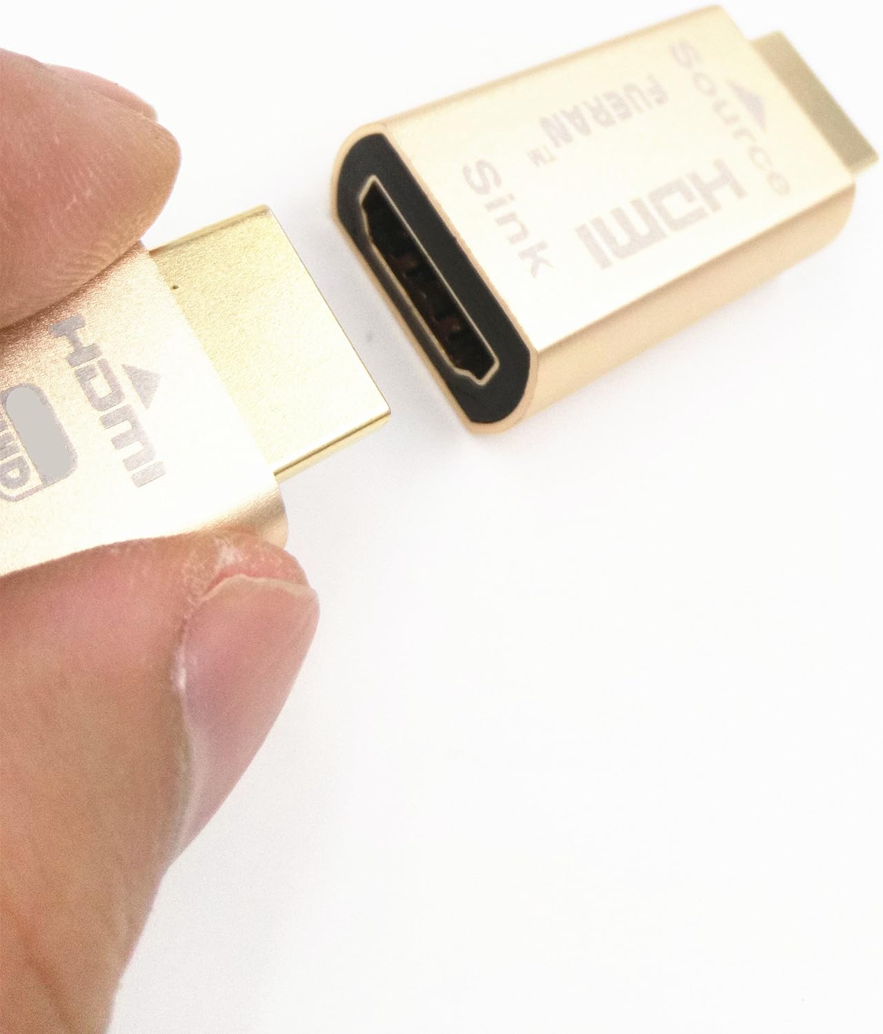 FUERAN HDMI Pass-Through EDID Emulator for with Video splitters Switches and Extenders,AV Receiver(fit-Headless) 4rd Generrtion Emulator Adapter 3840x2160@60h(Fix 120Hz Not Showing Problem ) 4K-1P - Image 5