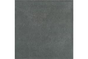 SomerTile FRC8TWEB Fifties Ceramic Floor and Wall Tile, 7.75" x 7.75", Grey
