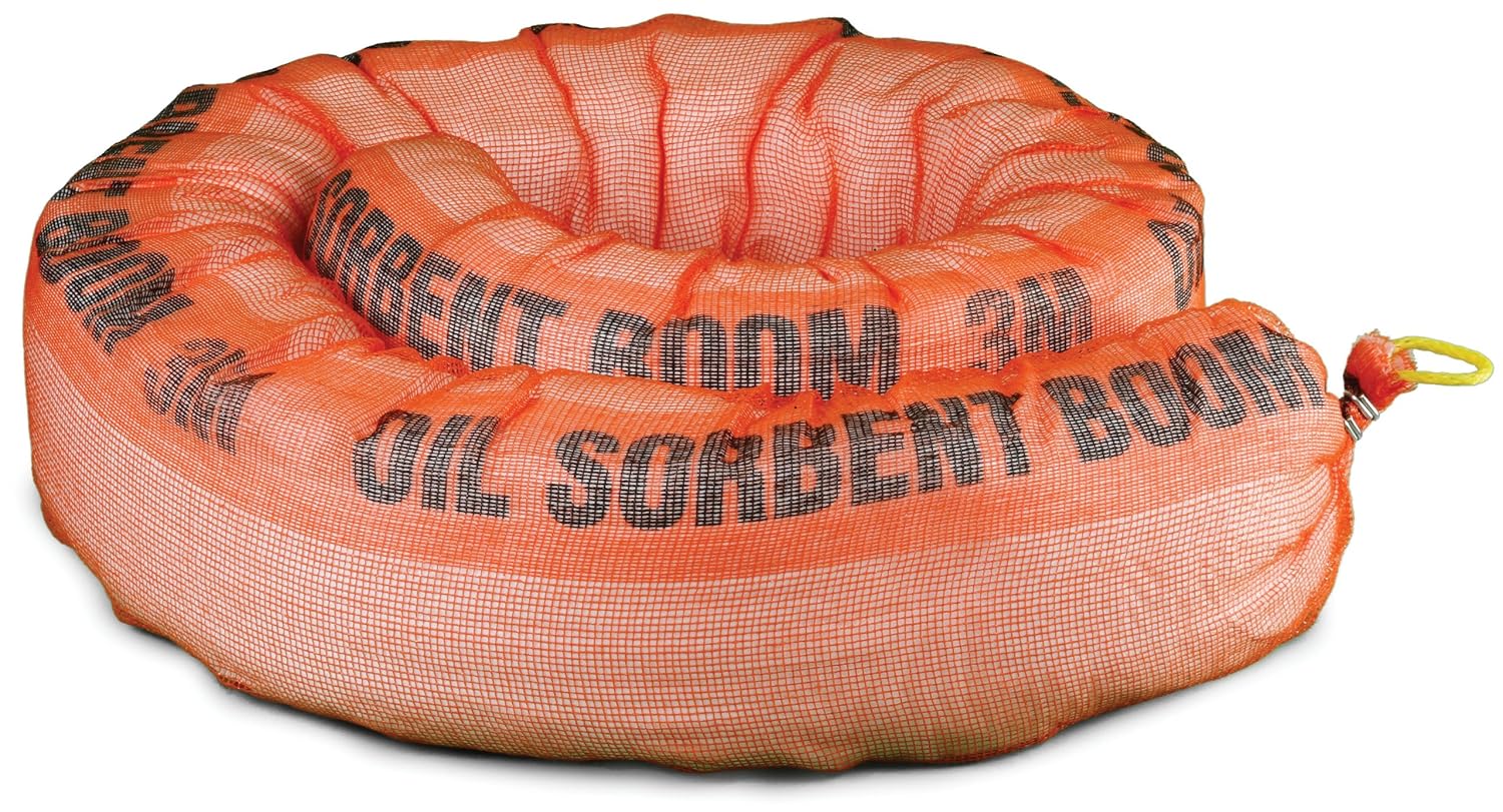 3M Petroleum Sorbent Boom T-270, 10' Length x 8