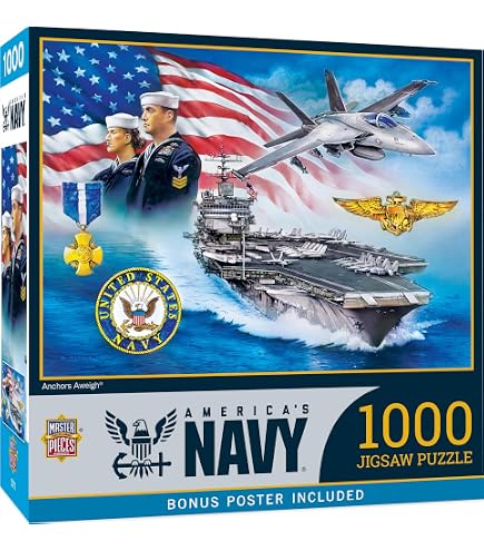 MasterPieces US Army Firepower 1000 Piece Jigsaw Puzzle, Jigsaw