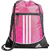 adidas Alliance Sackpack – Drawstring Backpack for Sports, Small Gym Bag