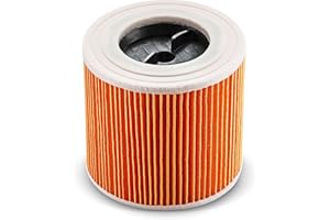 KÄRCHER Karcher Cartridge Filter for Karcher Wet Dry Vacuum Cleaners - Compatible with WD 1 Compact, WD 2-18 and WD 3