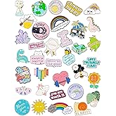 Kajaia 35 Pcs Enamel Pins Bulk Lapel Pin Alloy Brooches Pins Backpack Badges Brooch for Friends Clothing Decor