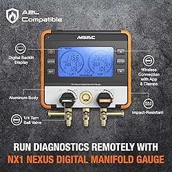 NAVAC NX1V Nexus Digital Manifold Gauge - Bluetooth