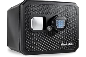 SentrySafe Fireproof and Waterproof Large Safe with Backlit Digital Keypad and Override Key for Passports, Money, Jewelry, 0.81 Cubic Feet, FPW082HTC
