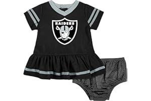 Gerber Girls' NFL Team Jersey Dress and Diaper Cover