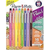 Paper Mate Flair Scented Felt Tip Pens, Assorted Sunday Brunch Scents and Colors, 0.7mm, 16 Count