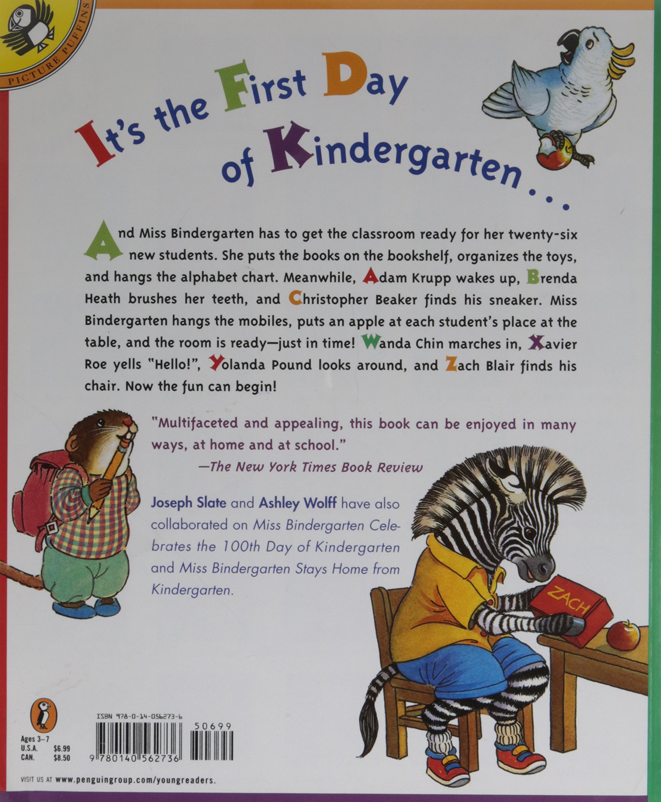 Miss Bindergarten Gets Ready For Kindergarten Amazon De Slate Joseph Wolff Ashley Fremdsprachige Bucher