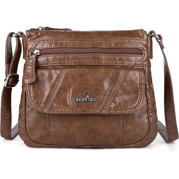 ROUROU Women's Canvas Hobo Tote Bag - Large Capacity Crossbody Shoulder Bag With Adjustable Strap, 11.81x12.2x5.51 Inch - View #14