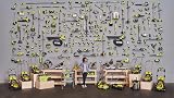 Ryobi 18V Cordless Trim Router 1/4 in Micro Depth LED Light Transparent Base view 6