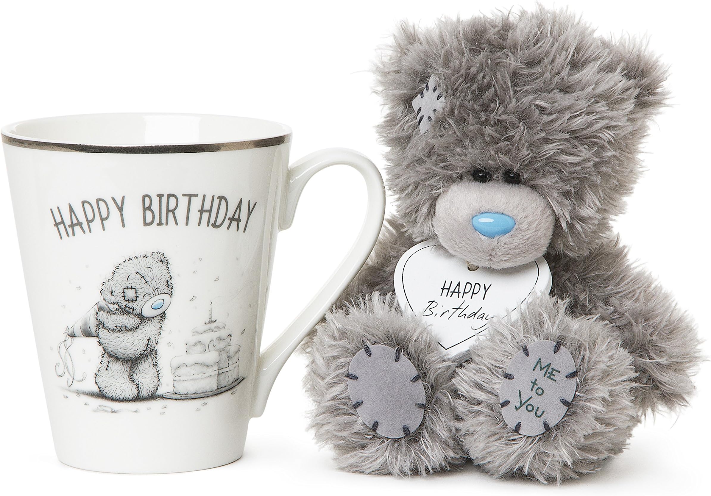 Me to You Tatty Teddy Happy Birthday Mug and Plush Gift Set Boxed New