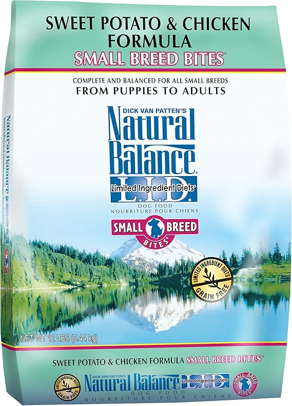 natural balance chicken and sweet potato small bites