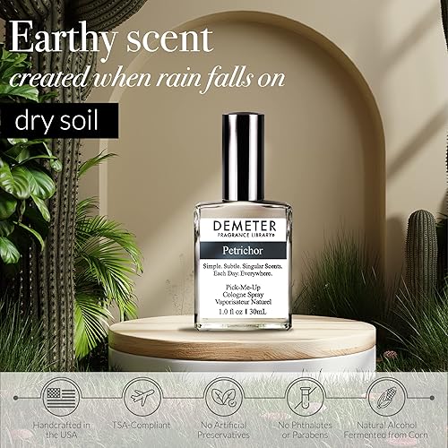 Demeter Fragrance Rain Cologne Demeter Petrichor Cologne