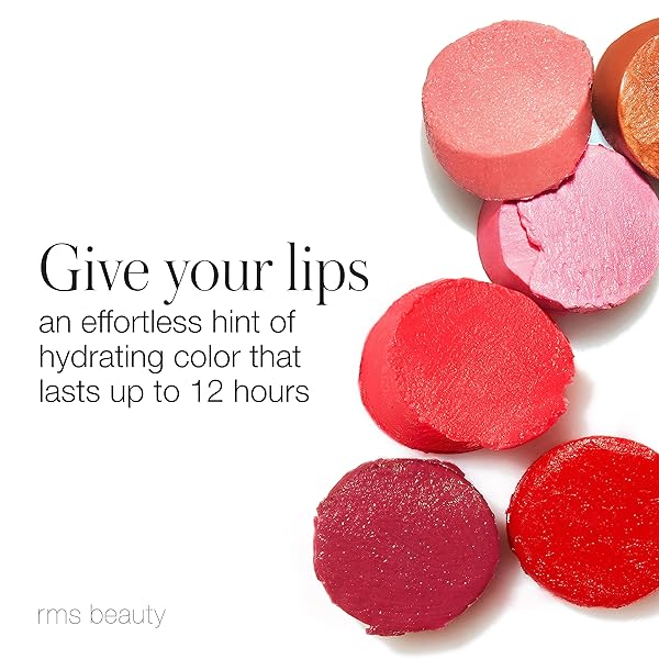 RMS BEAUTY TINTED LIP BALM – HYDRATING WITH JOJOBA OIL, MOISTURIZING LIP BALM TINTED
