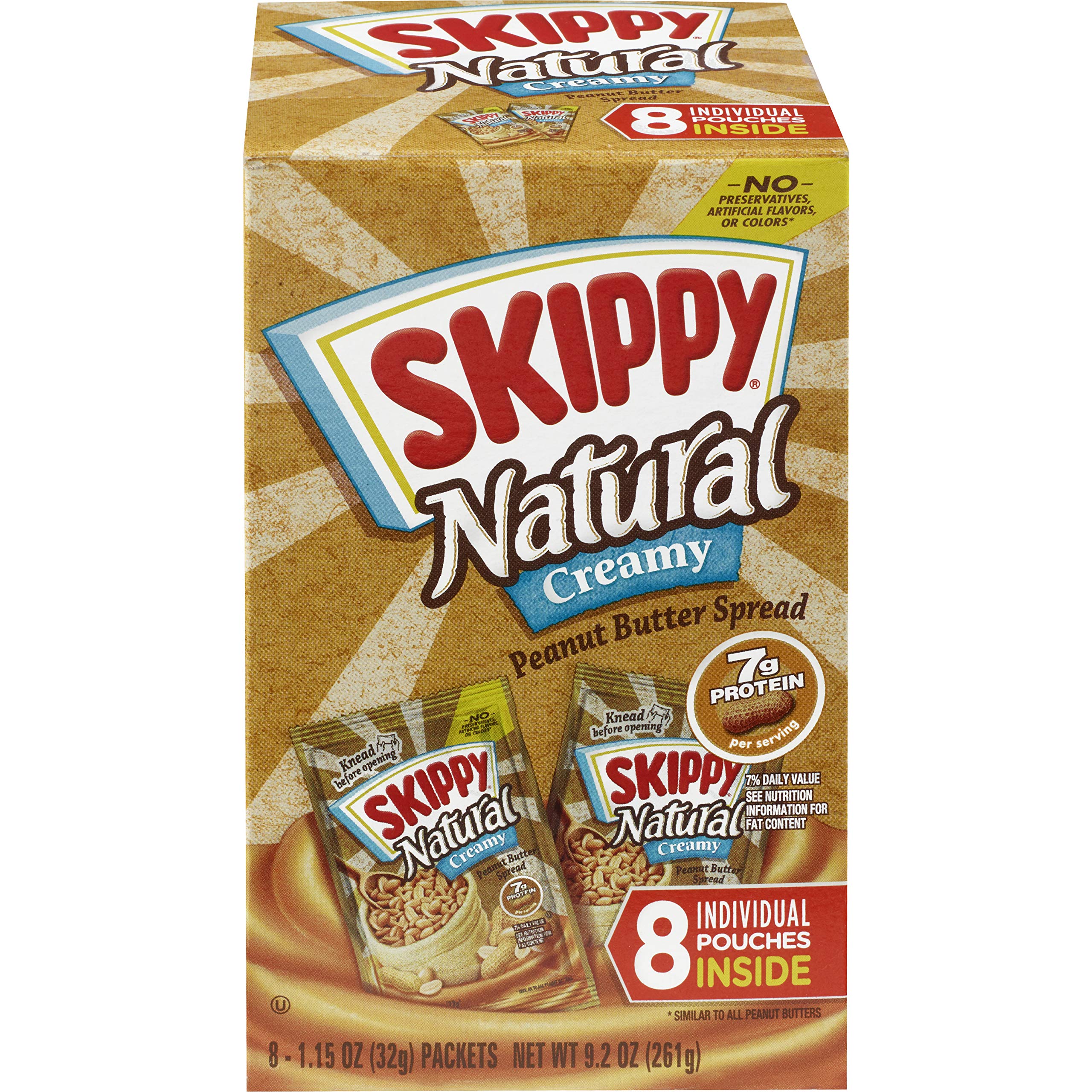 SKIPPY Natural Creamy Peanut Butter Spread