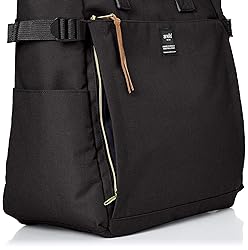 anello(アネロ) 10 Pocket Tote Bag, Black