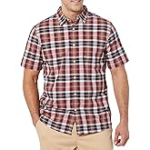Amazon Essentials Men's Slim-Fit Short-Sleeve Poplin Shirt