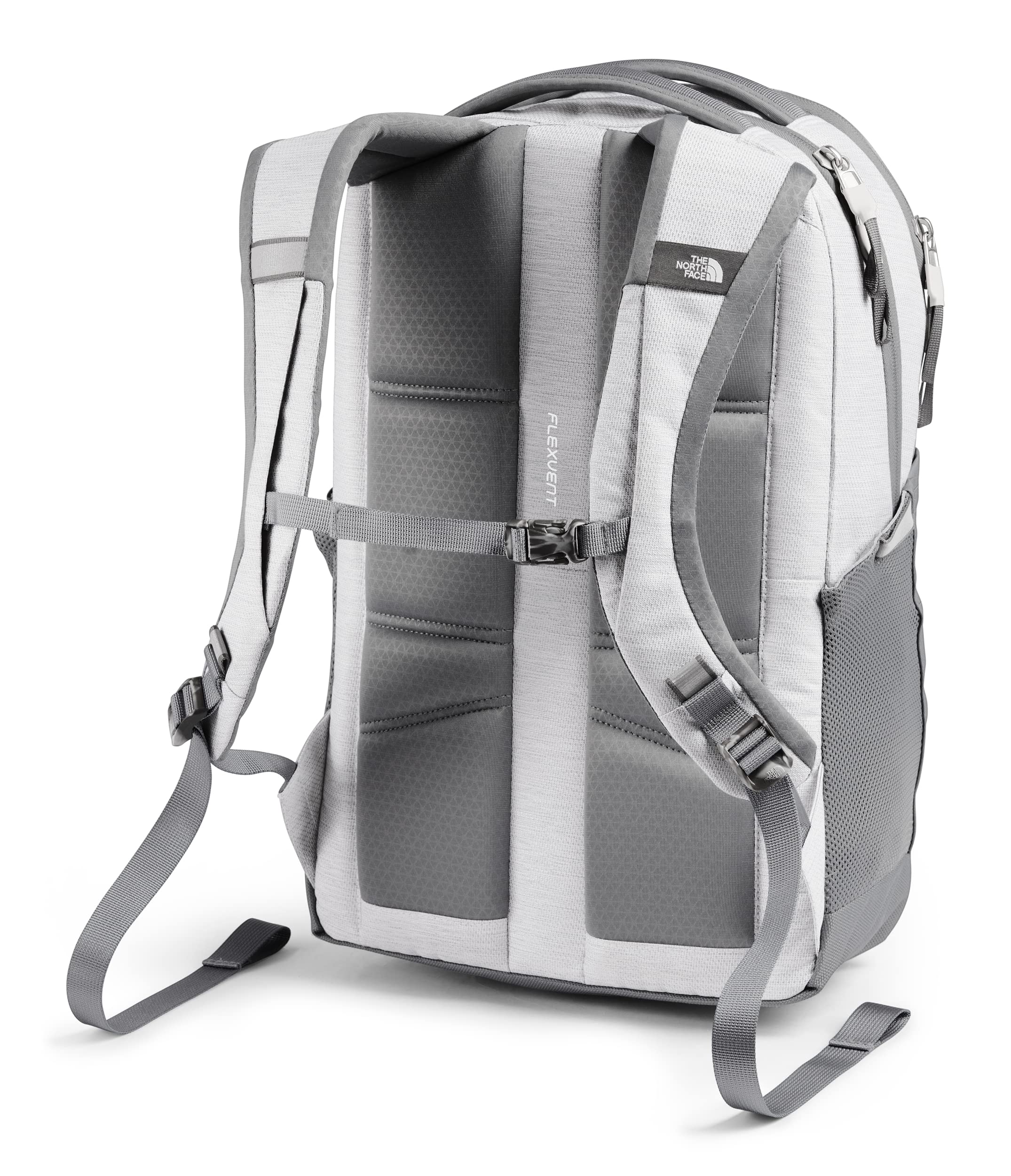 The North Face Women's Jester Everyday Laptop Backpack, TNF White Metallic Mélange/Mid Grey, One Size