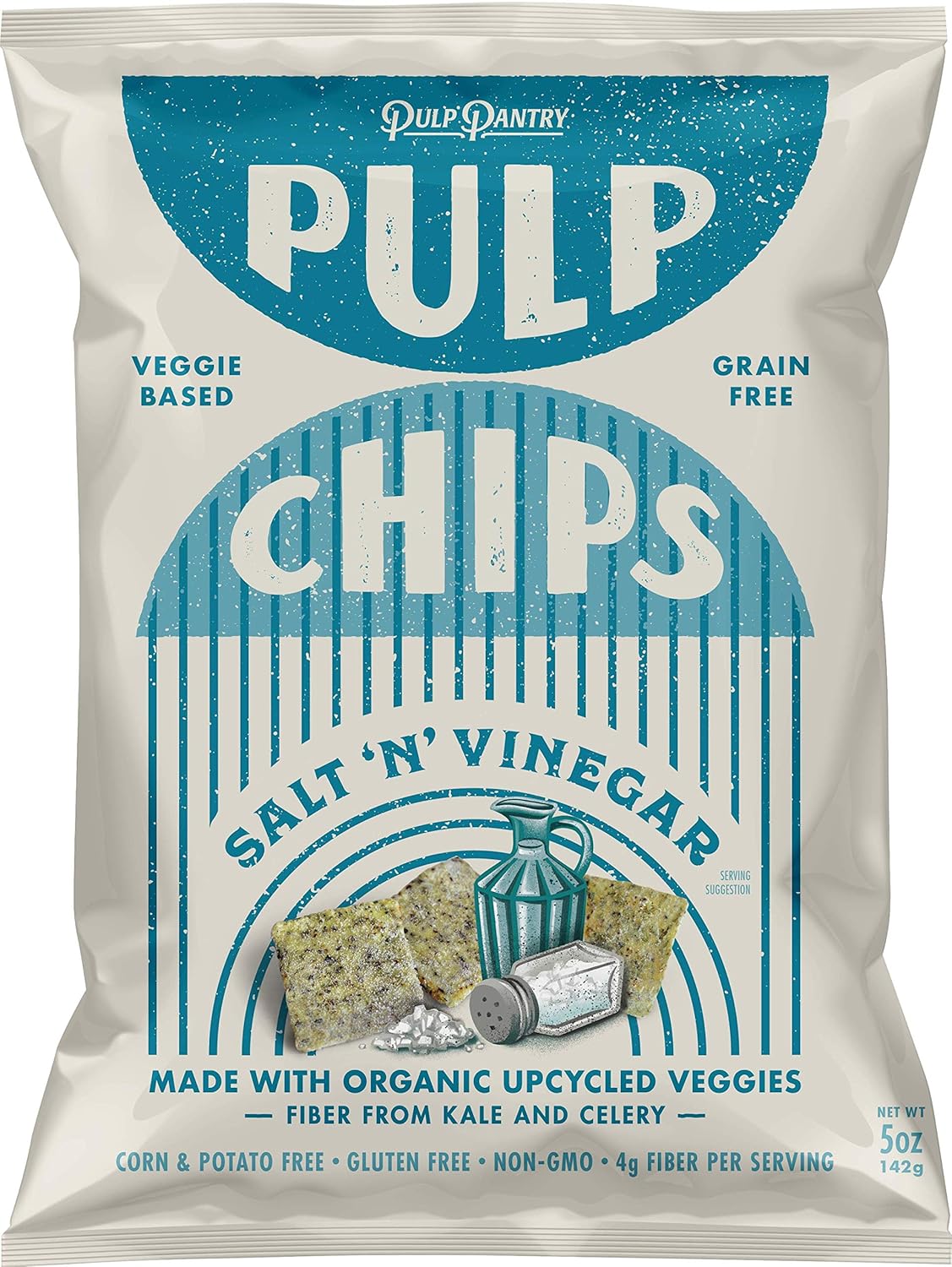 Pulp Pantry TortillaStyle Veggie Chips 6 Pack Salt N