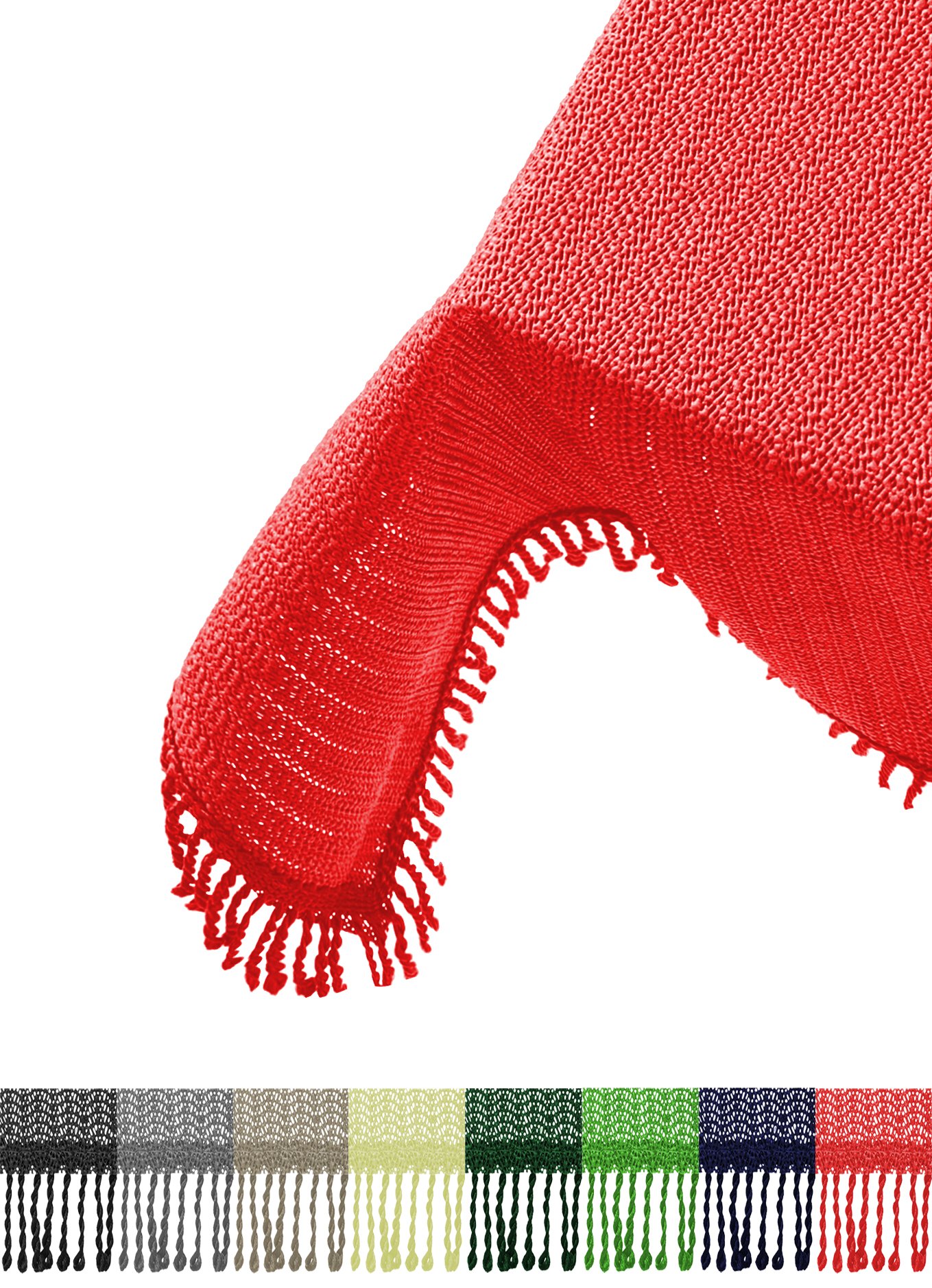 Brandsseller Outdoor Tablecloth Weatherproof and Non-Slip - Garden Camping Balcony Square 130x160 cm Red — image 1