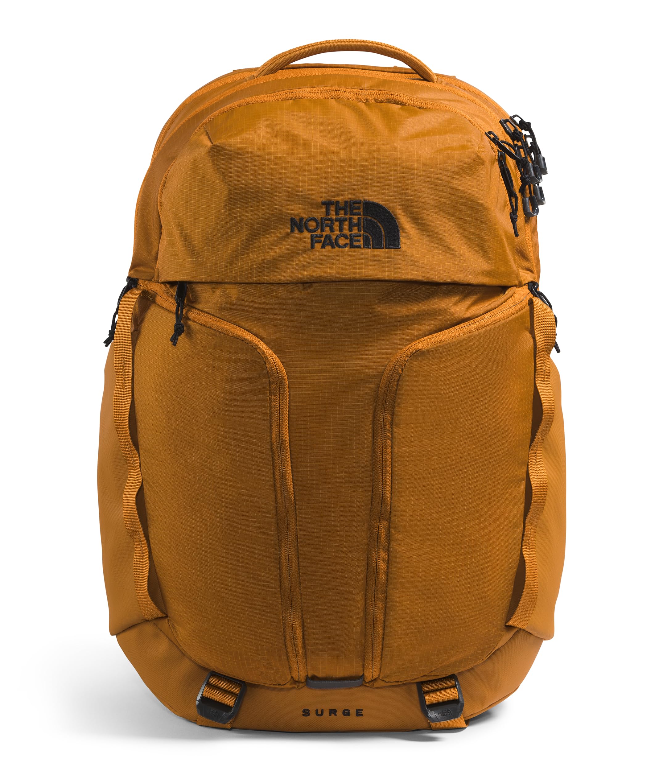 The North Face Surge Commuter Laptop Backpack | Daypack with Water Repellent Finish, 16" Laptop Sleeve, Reflective Details, Timber Tan, One Size Image