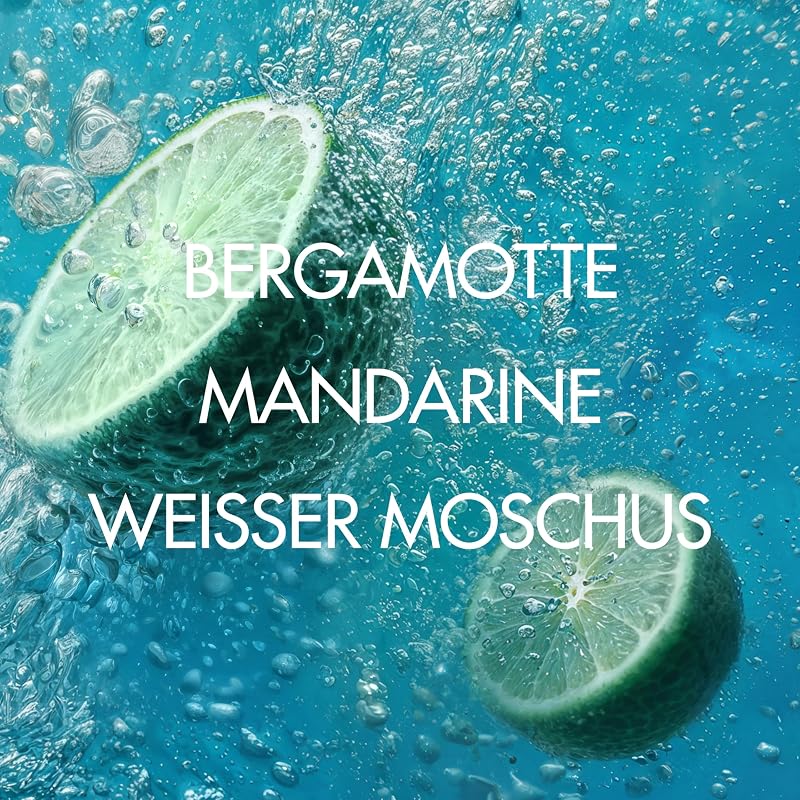 Eau Vitaminée Vibration Bergamote Eau de Toilette, erfrischender Zitrus Body Mist mit Bergamotte, Mandarine und Ingwer, leichter Damenduft mit weißem Mochus, moderner Sommerduft, 100ml