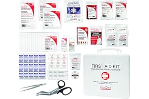 First Aid Central AZ-CSA2SD CSA Deluxe Type 2 25-Person Emergency First Aid Kit For Offices, Worksites, and Construction, 117