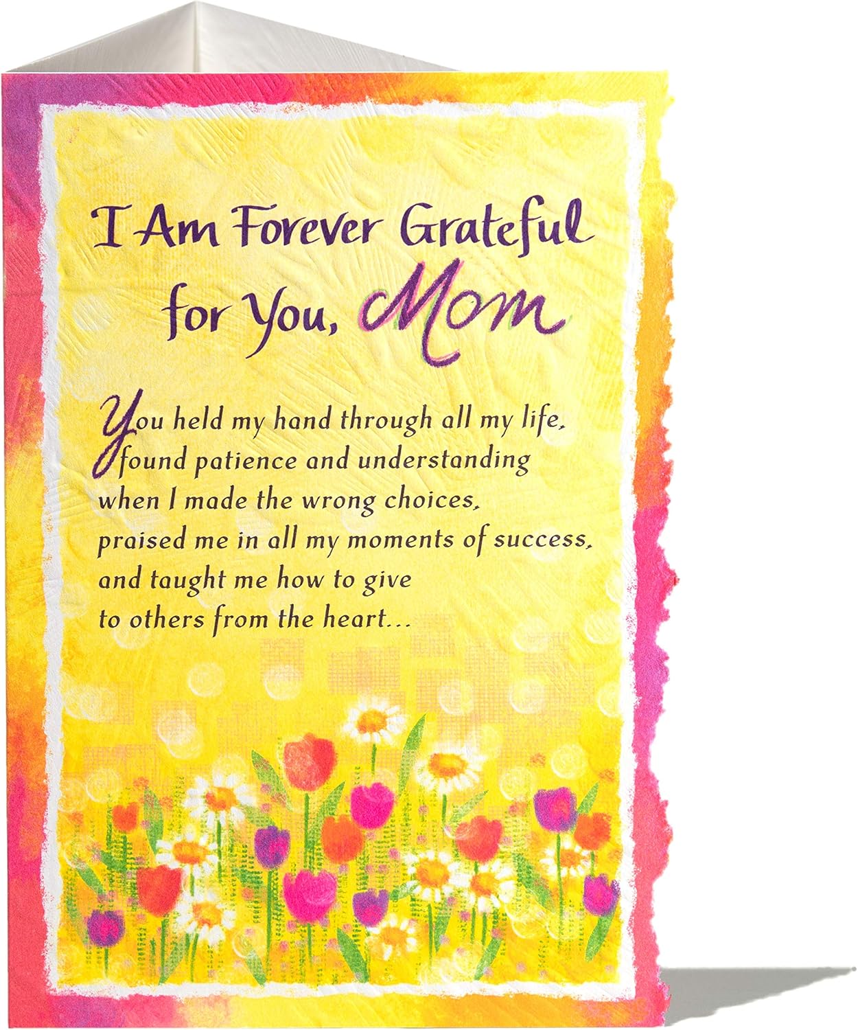Blue Mountain Arts Greeting Card I Am Forever Grateful For You Mom Is The Perfect Sentimental Card For Mother S Day Birthday Easter Or Just Because Amazon Ca Office Products