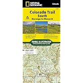 Colorado Trail South, Durango to Monarch Map (National Geographic Topographic Map Guide, 1201)