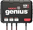 NOCO Genius GEN3 30 Amp 3-Bank Waterproof Smart On-Board Battery Charger